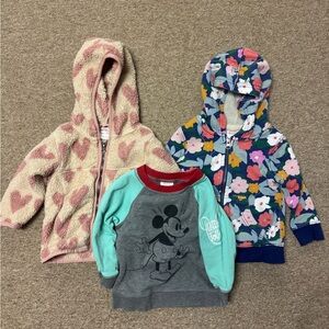 Hanna Andersson sweatshirt bundle - size 2T